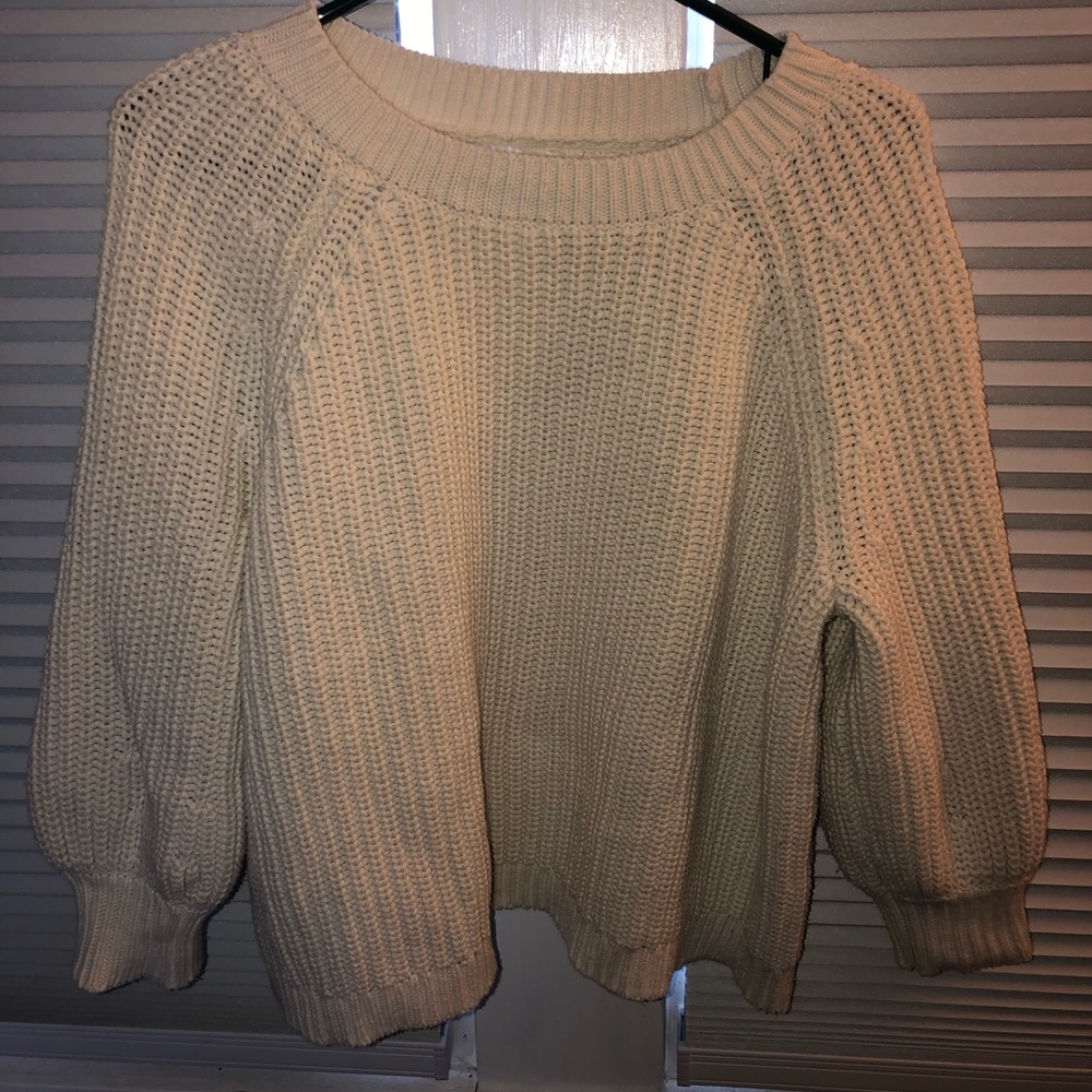 Cream Aerie sweater